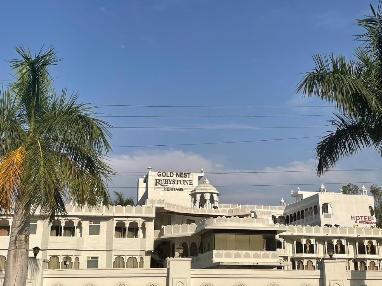Gold Nest Rubystone Heritage Udaipur Esterno foto
